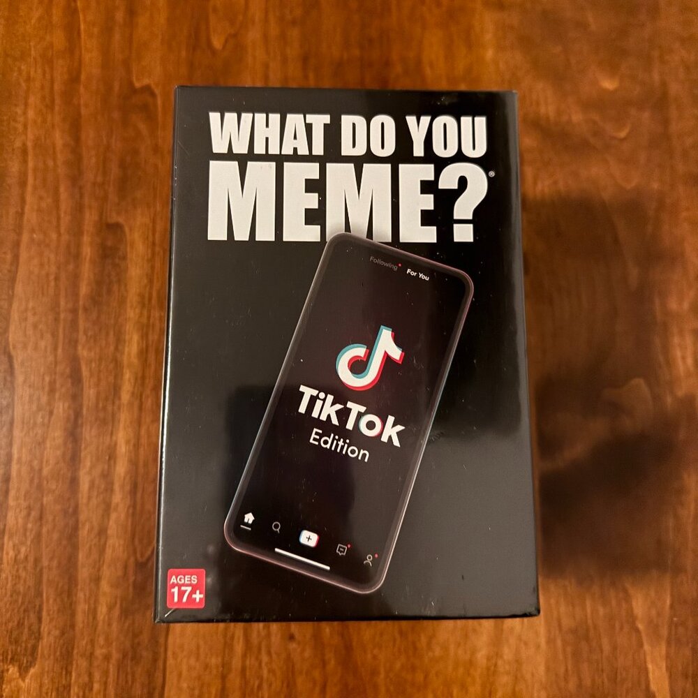 New What Do You Meme? Game - Tik Tok Edition